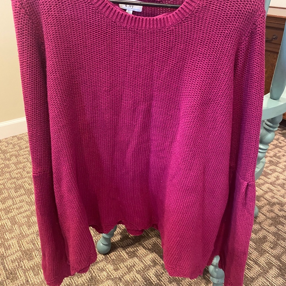Bell Sleeve Sweater